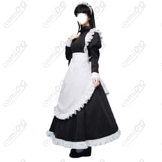 古見硝子メイド服コスプレ衣装｜清楚可憐な文化祭バージョン高品質フルセット - 3枚目の画像（サムネイル）