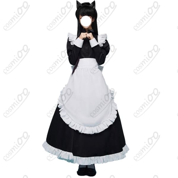 古見硝子メイド服コスプレ衣装｜清楚可憐な文化祭バージョン高品質フルセット