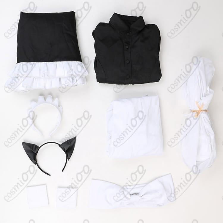 古見硝子メイド服コスプレ衣装｜清楚可憐な文化祭バージョン高品質フルセット - 6枚目の画像