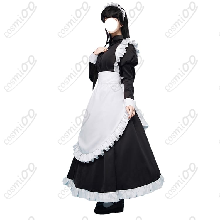 古見硝子メイド服コスプレ衣装｜清楚可憐な文化祭バージョン高品質フルセット - 3枚目の画像