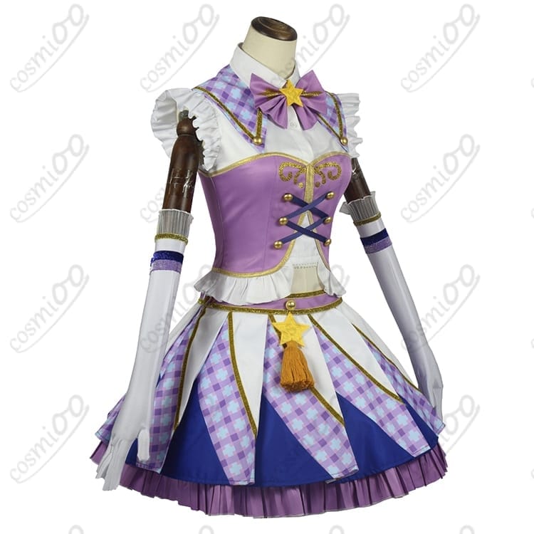 アイカツ！ 紫吹蘭 ソレイユ衣装 高再現 クールで凛としたステージ映え - 2枚目の画像