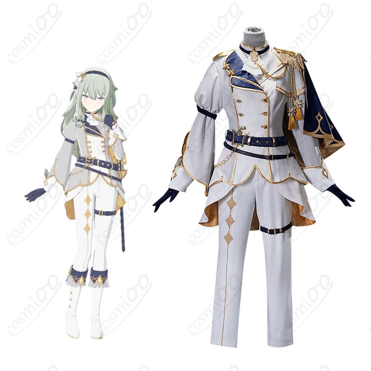 プロジェクトセカイ 草薙寧々 フィエ・シュヴァリエ コスプレ衣装とキャラクターのコラボ画像。忠実再現の衣装をチェック！