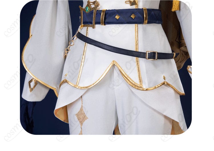草薙寧々 コスプレ衣装 フィエ・シュヴァリエ 衣服の裾飾りの細部。完璧な仕上がりの装飾！