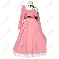 カードキャプターさくら 大道寺知世 コスプレ衣装｜上品ピンクの私服風ワンピース - 3枚目の画像（サムネイル）
