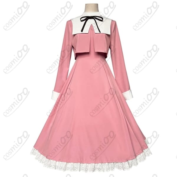 カードキャプターさくら 大道寺知世 コスプレ衣装｜上品ピンクの私服風ワンピース