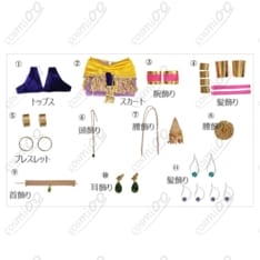 しゅごキャラ！ ほしな歌唄 コスプレ衣装｜高再現のアイドル系ダンサー衣装 - 5枚目の画像（サムネイル）