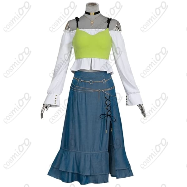 プロセカ 白石杏 Livelyladyドレス 高品質コスプレ衣装・ストリート感