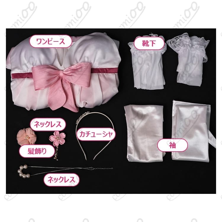 冴えない彼女の育てかた加藤恵私服ワンピース高再現コスプレ｜髪飾り・ネックレス付 - 4枚目の画像