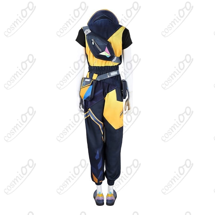 VALORANT セージ コスプレ衣装 高再現 初期衣装 ジャンプスーツ＋耳飾り - 2枚目の画像