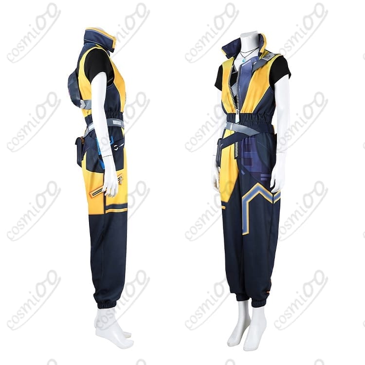 VALORANT セージ コスプレ衣装 高再現 初期衣装 ジャンプスーツ＋耳飾り - 3枚目の画像