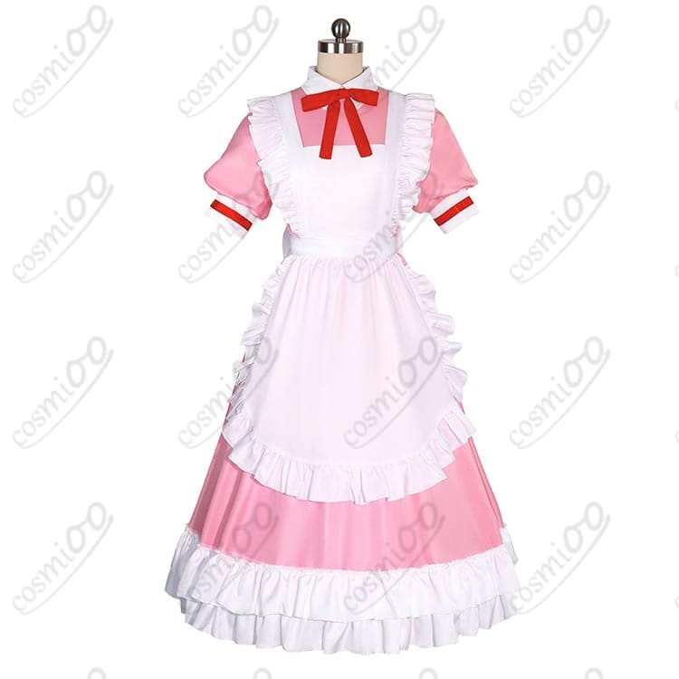鹿目まどか メイド服コスプレ｜高品質 フルセット 優しく可憐なデザイン - 1枚目の画像