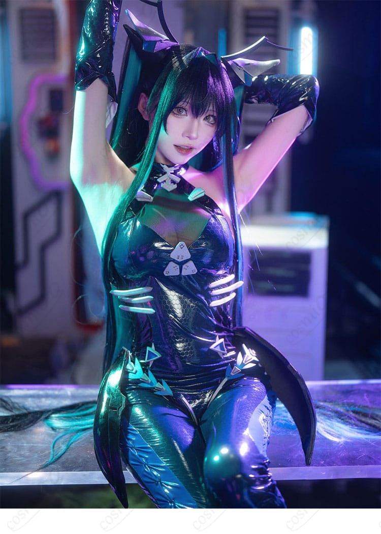 勝利の女神：NIKKE セイレーン／リトルマーメイド 高再現ジャンプスーツ-8