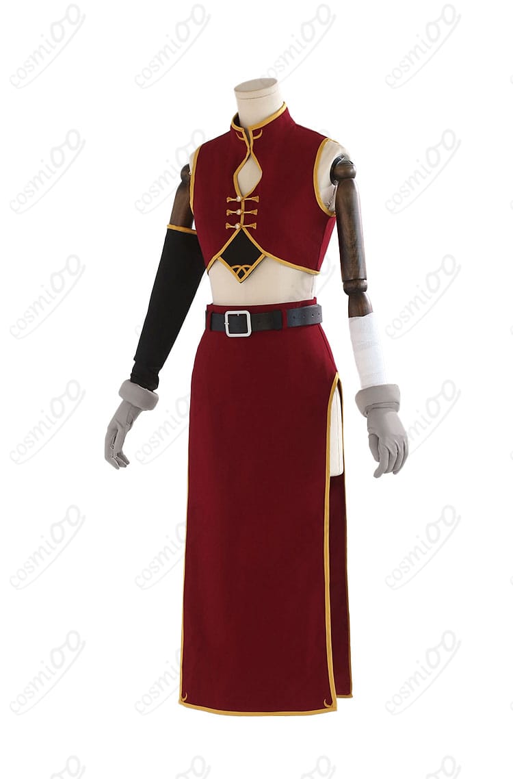 銀魂 神楽 コスプレ衣装 左側のデザインを見せる画像。