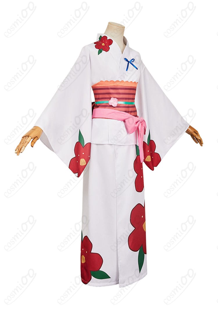 地縛少年花子くん 八尋寧々 浴衣 コスプレ衣装の右側画像。バランスの取れた衣装のデザイン。