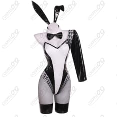 初音ミク バニーVer. コスプレ衣装｜光沢スーツ・網タイツ付・高品質 - 1枚目の画像（サムネイル）