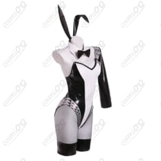 初音ミク バニーVer. コスプレ衣装｜光沢スーツ・網タイツ付・高品質 - 3枚目の画像（サムネイル）