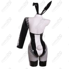 初音ミク バニーVer. コスプレ衣装｜光沢スーツ・網タイツ付・高品質 - 4枚目の画像（サムネイル）