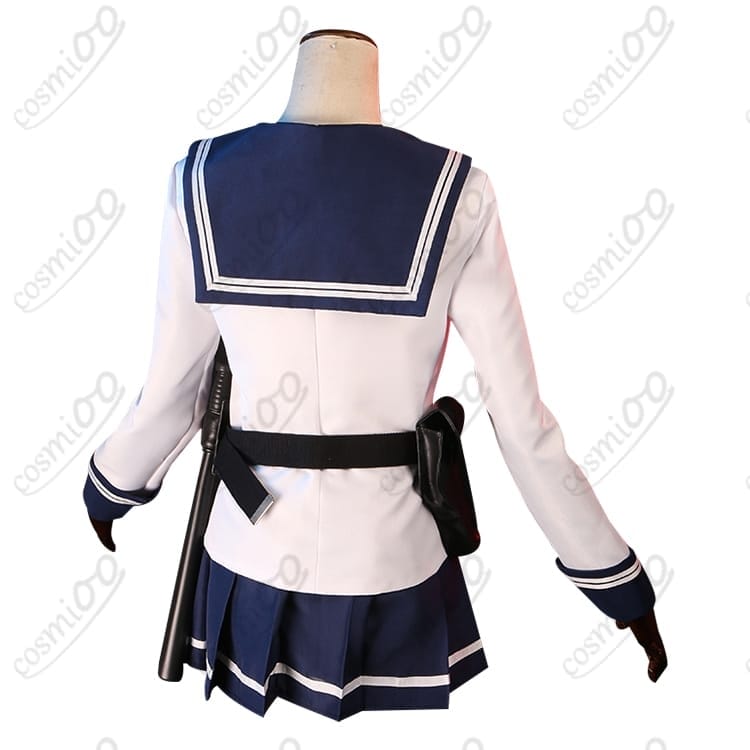 天空侵犯 本城遊理 コスプレ衣装｜高再現セーラー服・スカーフ・ベルト付 - 3枚目の画像