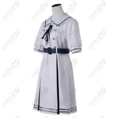 バンドリ！月ノ森女子学園 夏服コスプレ衣装｜清楚で上品なお嬢様風デザイン - 2枚目の画像（サムネイル）