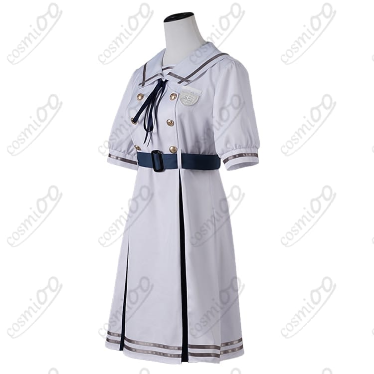 バンドリ！月ノ森女子学園 夏服コスプレ衣装｜清楚で上品なお嬢様風デザイン - 2枚目の画像