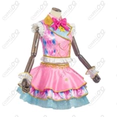 アイカツスターズ! 虹野ゆめ ピンクスターコーデ コスプレ衣装 高再現・快適 - 3枚目の画像（サムネイル）