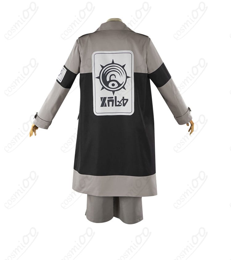 商品背面図 | ガチアクタ エンジン コスプレ衣装の背面ディテール