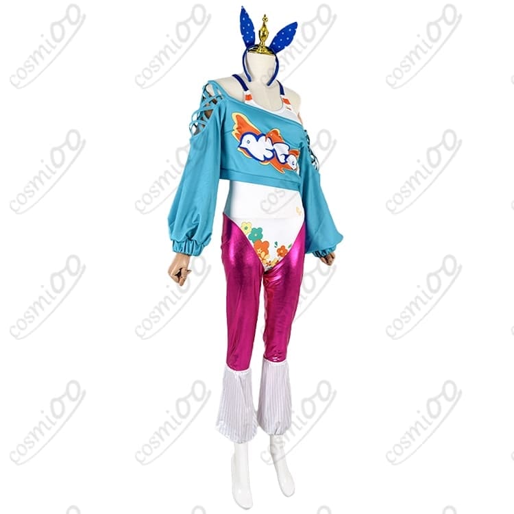 ホロライブ 小鳥遊キアラ 新衣装コスプレ｜光沢タイツ×カジュアル私服 高再現 - 3枚目の画像