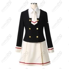 カードキャプターさくら 木之本桜 通学制服コスプレ 高品質・清楚な中学スタイル - 1枚目の画像（サムネイル）