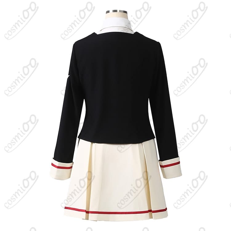 カードキャプターさくら 木之本桜 通学制服コスプレ 高品質・清楚な中学スタイル - 3枚目の画像
