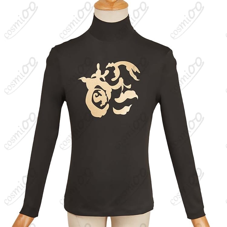 東京卍リベンジャーズ『灰谷蘭』コスプレ衣装 赤の天竺幹部ロングコート刺繍仕様 - 6枚目の画像