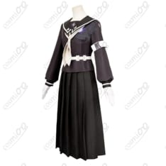 HUNDRED LINE 雫原比留子 コスプレ衣装 学園制服セット 高再現仕様 - 2枚目の画像（サムネイル）