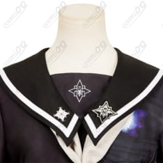 HUNDRED LINE 雫原比留子 コスプレ衣装 学園制服セット 高再現仕様 - 5枚目の画像（サムネイル）