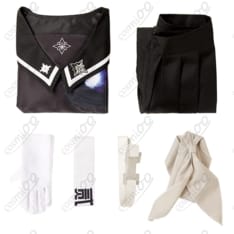 HUNDRED LINE 雫原比留子 コスプレ衣装 学園制服セット 高再現仕様 - 6枚目の画像（サムネイル）
