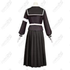 HUNDRED LINE 雫原比留子 コスプレ衣装 学園制服セット 高再現仕様 - 4枚目の画像（サムネイル）