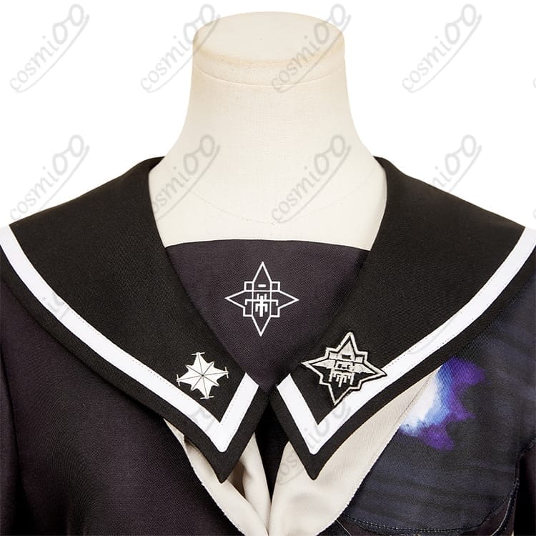 HUNDRED LINE 雫原比留子 コスプレ衣装 学園制服セット 高再現仕様 - 5枚目の画像