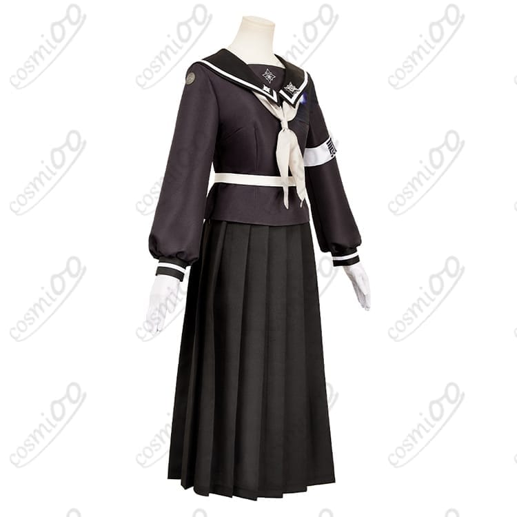 HUNDRED LINE 雫原比留子 コスプレ衣装 学園制服セット 高再現仕様 - 3枚目の画像