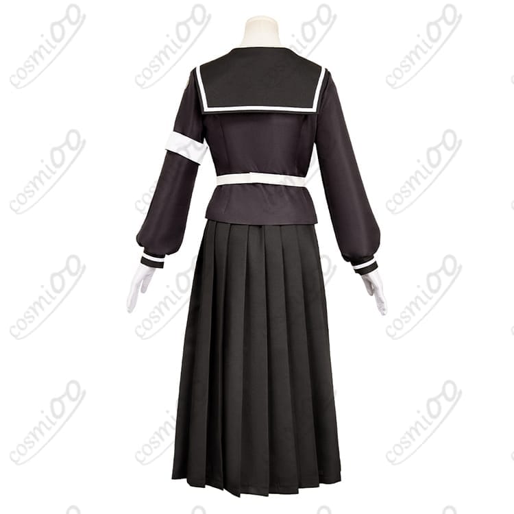 HUNDRED LINE 雫原比留子 コスプレ衣装 学園制服セット 高再現仕様 - 4枚目の画像