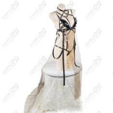 勝利の女神：NIKKE ミハラ コスプレ衣装｜チェーン装飾 高品質フルセット - 2枚目の画像（サムネイル）