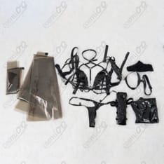 勝利の女神：NIKKE ミハラ コスプレ衣装｜チェーン装飾 高品質フルセット - 7枚目の画像（サムネイル）