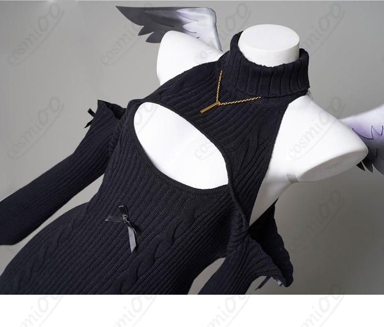 天音こなた・天音かなたの妹 コスプレ衣装の衣襟装飾細部、高級感と精緻さが伝わる