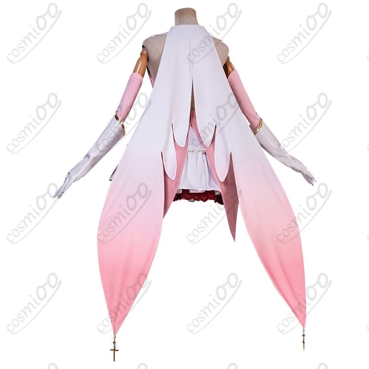 プリズマ☆イリヤ イリヤ 私服ワンピース＋アームカバー 高再現コスプレ衣装 - 2枚目の画像