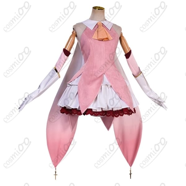 プリズマ☆イリヤ イリヤ 私服ワンピース＋アームカバー 高再現コスプレ衣装
