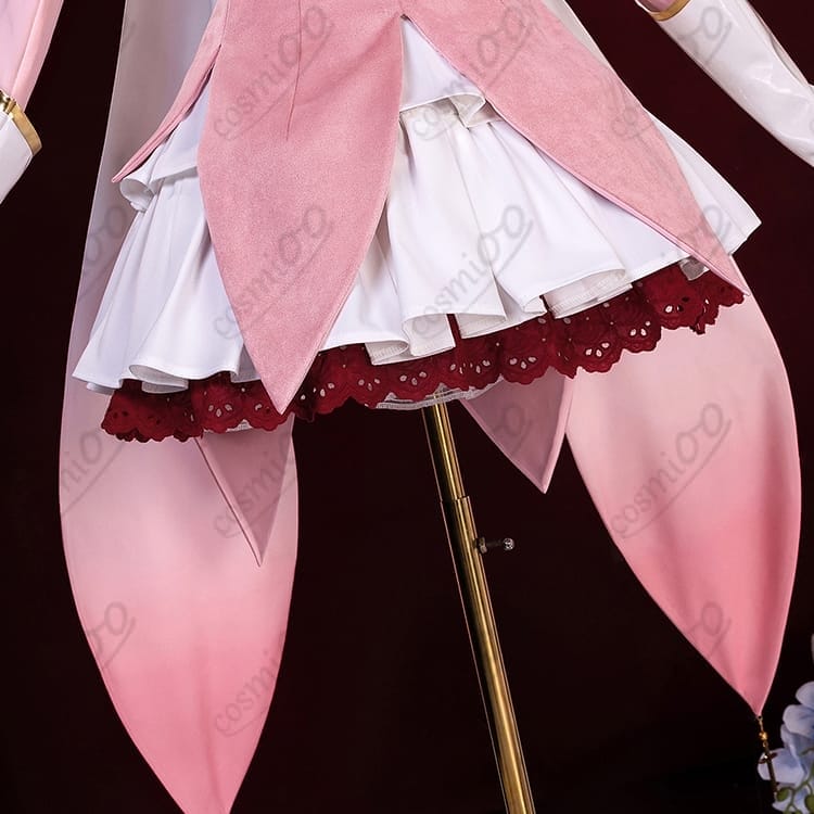 プリズマ☆イリヤ イリヤ 私服ワンピース＋アームカバー 高再現コスプレ衣装 - 4枚目の画像
