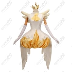 カードキャプターさくら 木之本桜 コスプレ 白×黄色バトル衣装 高再現・軽量素材 - 1枚目の画像（サムネイル）