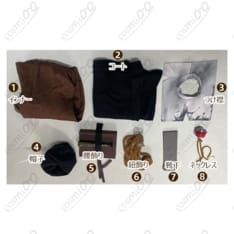 第五人格 小説家（オルフェウス）コスプレ衣装 新章の始まり 高品質フルセット - 5枚目の画像（サムネイル）
