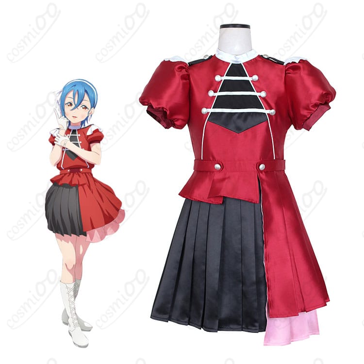 ラブライブ！スーパースター!! Dazzling Game Liella! 澁谷かのん 嵐千砂都 鬼塚冬毬 コスプレ衣装-1