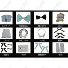 勝利の女神：NIKKE シンデレラ コラボカフェ店員制服 高再現・清楚フルセット - 5枚目の画像（サムネイル）