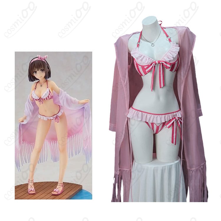 冴えない彼女の育てかた 加藤恵 水着 コスプレ衣装｜コスプレ通販 COSTOWNS-1