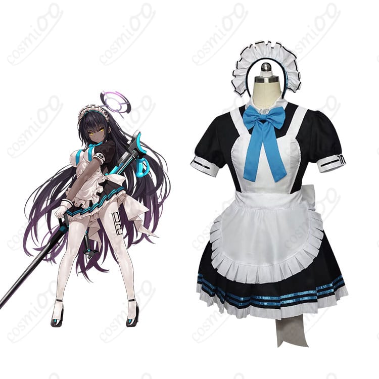 ブルーアーカイブ 角楯カリン コスプレ衣装 メイド服 ｜高品質｜COSTOWNS通販-1