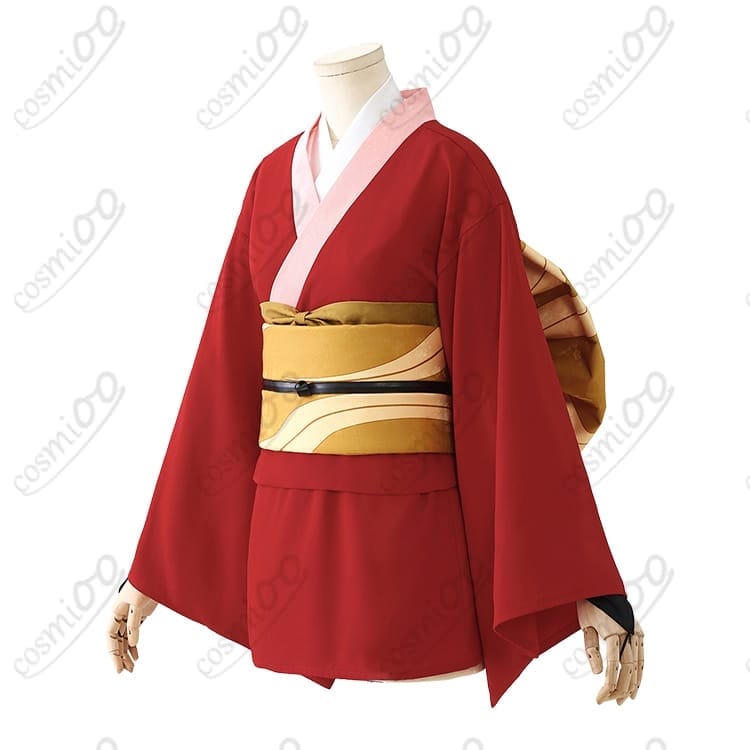 銀魂『神楽』吉原炎上篇コスプレ衣装｜艶やかな和装花魁風・高再現 - 3枚目の画像